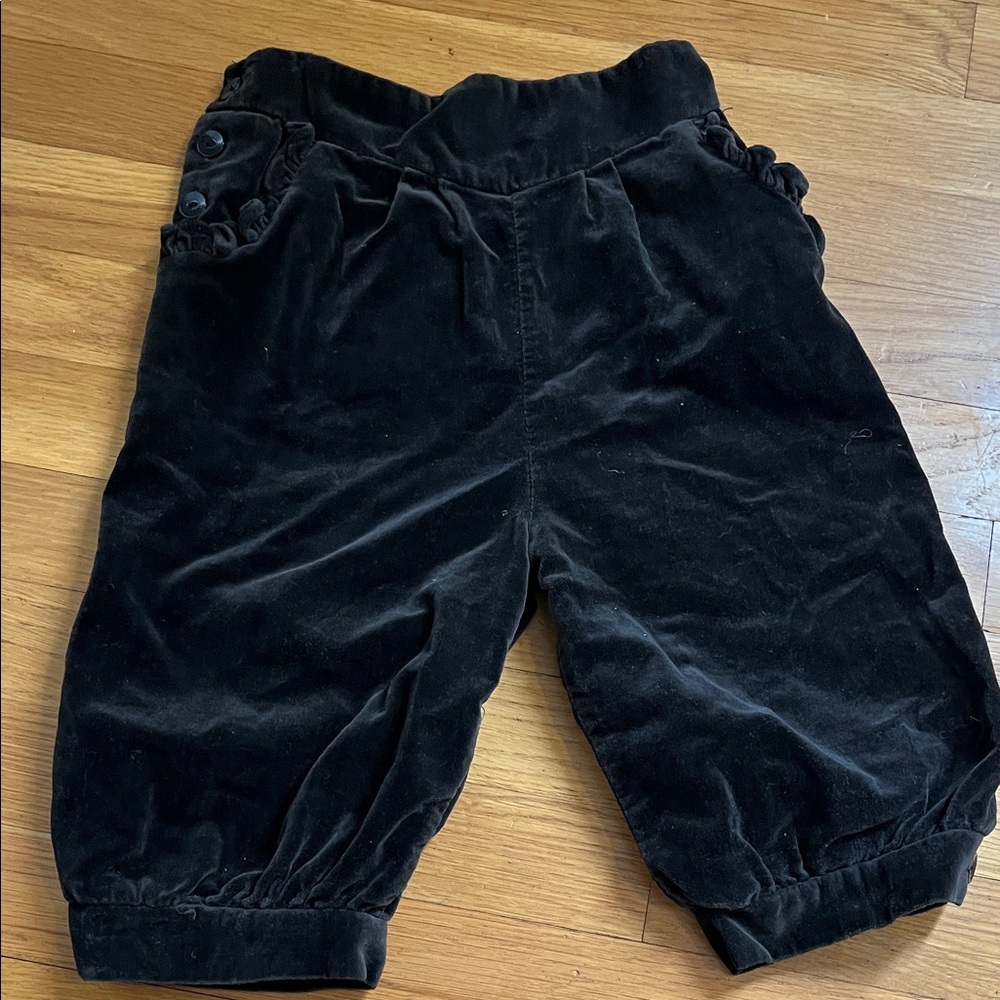Black Kids Velvet knickers